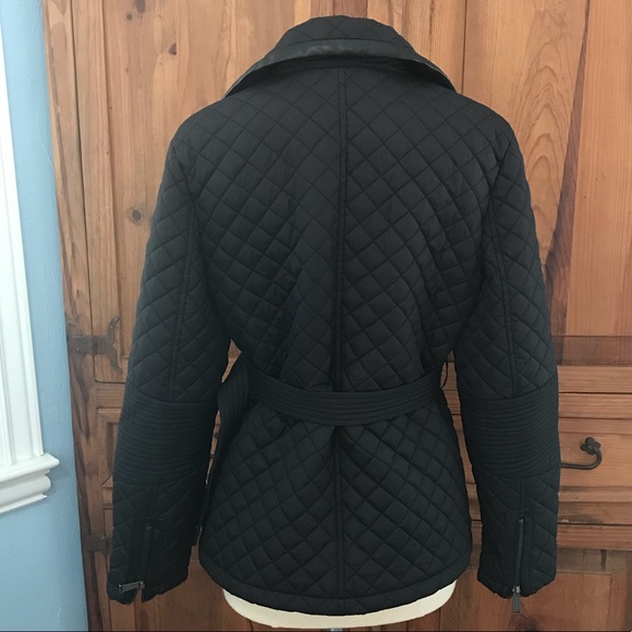 DKNY Black Puffer Jacket - Picture 3 of 8